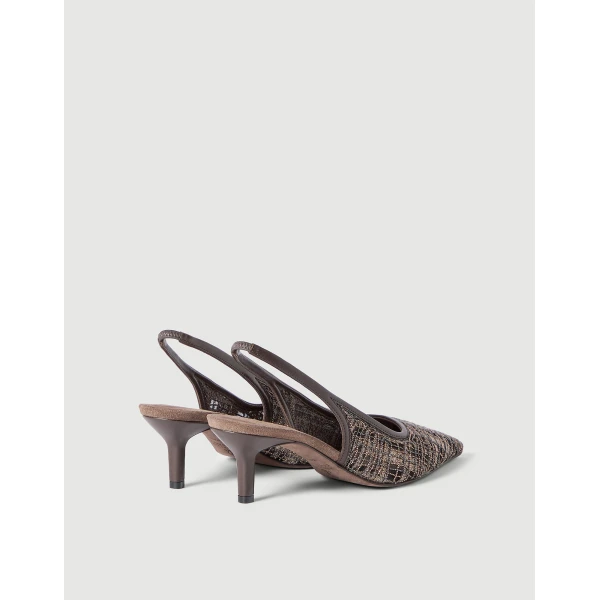 Suede City heels in Rust Brown - Image 3