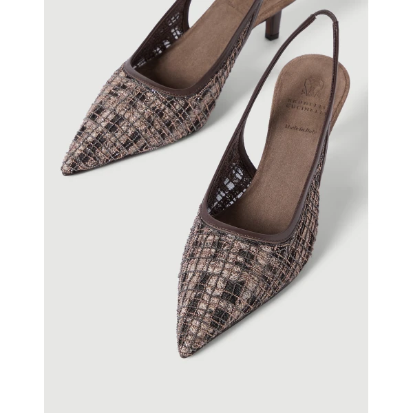 Suede City heels in Rust Brown - Image 4