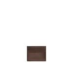 Brunello Cucinelli Suede card case in Espresso | Wallets & Purses | Coveti