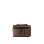 Brunello Cucinelli Suede jewelry box in Cappuccino | Accessories | Coveti
