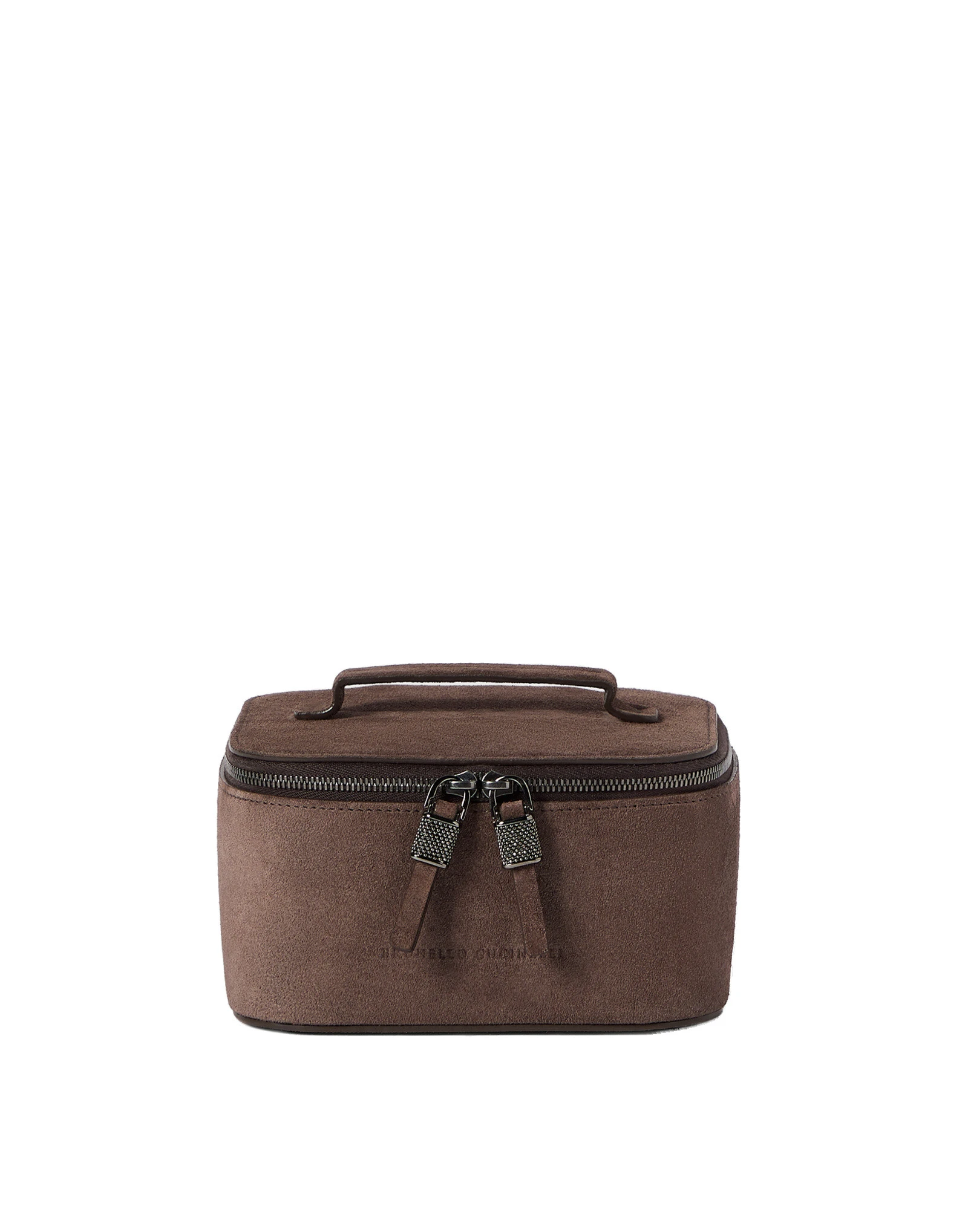 Brunello Cucinelli Suede jewelry box in Cappuccino Brunello Cucinelli Suede jewelry box in Cappuccino | Accessories | Coveti