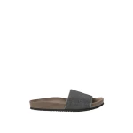 Brunello Cucinelli Suede slides in Silver