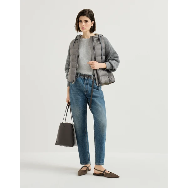 Suede slingback flats in Brown - Image 6