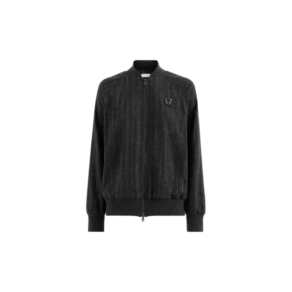 Sweatshirt with logo in Anthracite