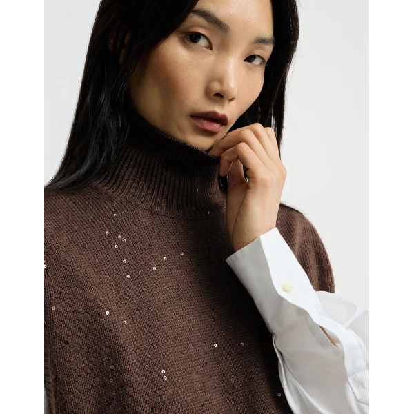 Beige Knitwear