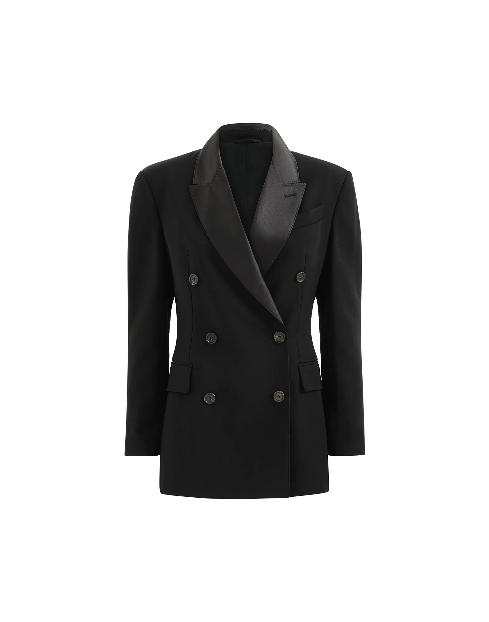 Brunello Cucinelli Tuxedo Jacket in Black | Buy Jackets at Coveti Brunello Cucinelli Tuxedo Jacket in Black