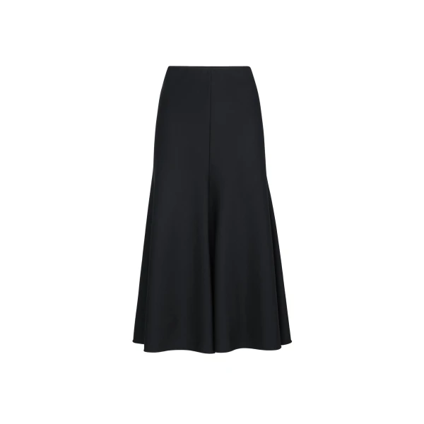 Twill Flute skirt in Black