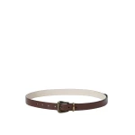 Brunello Cucinelli Vachetta belt with monili in Brown | Belts | Coveti