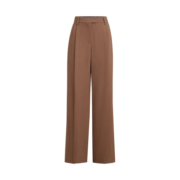 Virgin wool tricotine trousers in Dattero