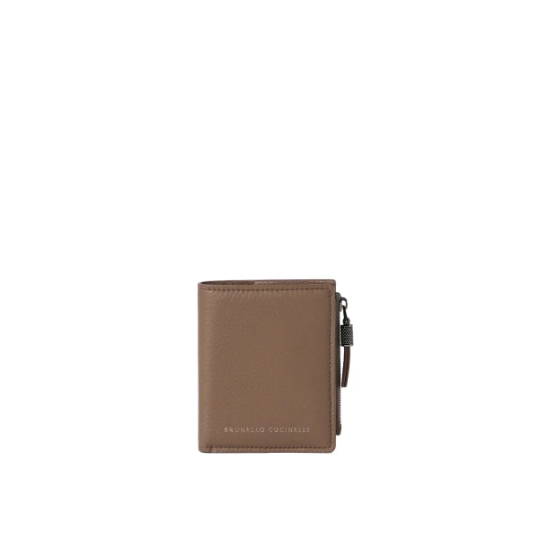 Brunello Cucinelli Wallet in Brown Gianduia | Wallets & Purses | Coveti