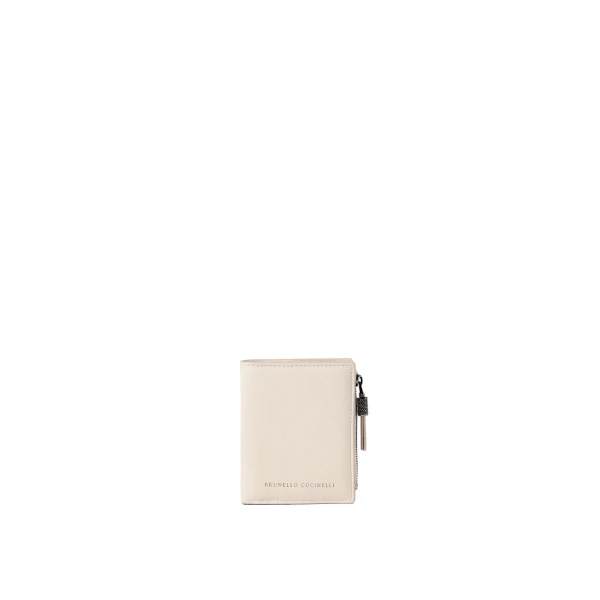 Brunello Cucinelli Wallet in Ivory | Wallets & Purses | Coveti