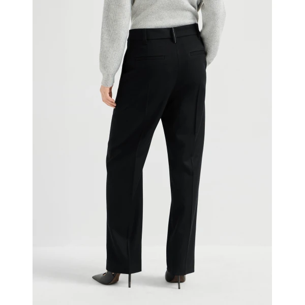 Brunello Cucinelli Wrap trousers in Black