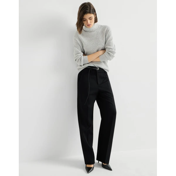 Brunello Cucinelli Wrap trousers in Black