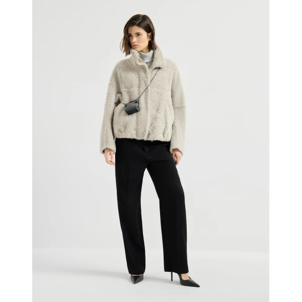 Brunello Cucinelli Wrap trousers in Black