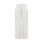 By Malina Alessandra Pants in White | Wide leg pants | Coveti