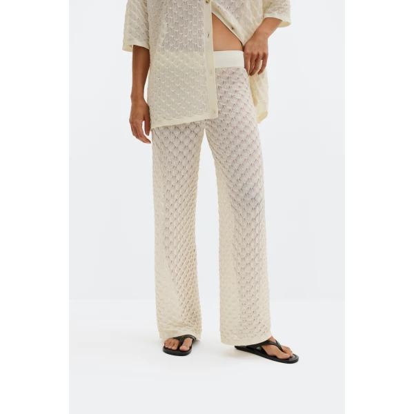 By Malina Alissa Pants in Cream | Pants | Coveti