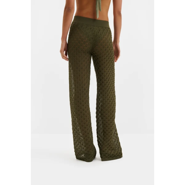 By Malina Alissa Pants in Dusty Olive | Pants | Coveti