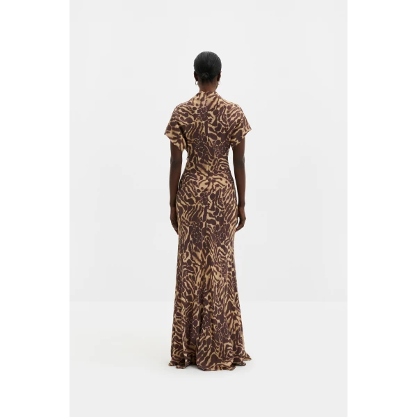 By Malina Alivia Maxi Dress in Savannah | Maxi Dresses | Coveti