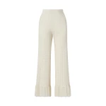 By Malina Alycia Pants in White | Wide leg pants | Coveti