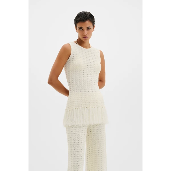 By Malina Amal Top in White | Tops | Coveti