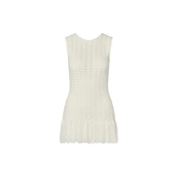 Amal Top in White