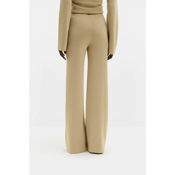By Malina Ammie Pants in Pale Gold | Pants | Coveti