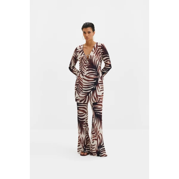 By Malina Antonia Pants in Burnt Leaf | Pants | Coveti