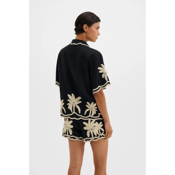 By Malina Armida Shirt in Black | Shirts | Coveti