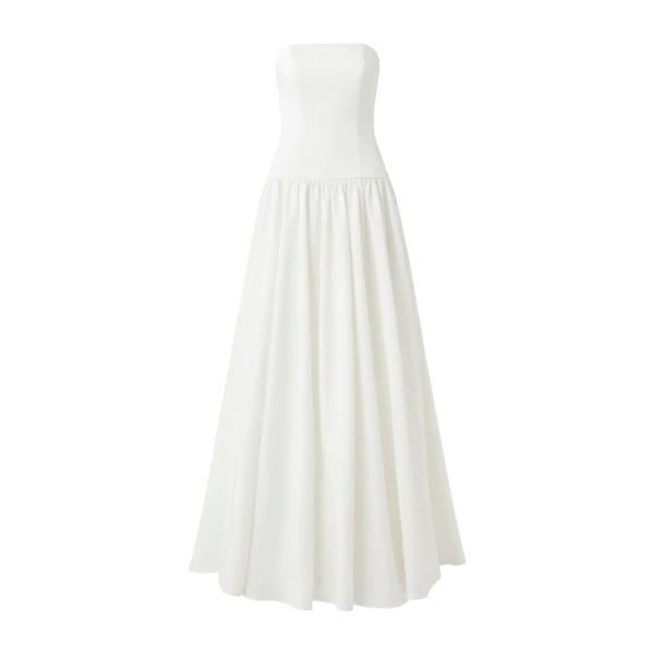 By Malina Audrey Gown in Ivory | Wedding Dresses | Coveti