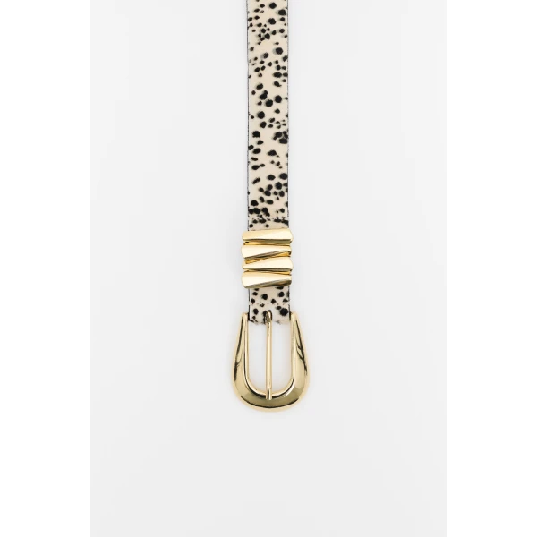 By Malina Azelia Belt in Shaded Dot | Belts | Coveti