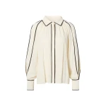 By Malina Bea Blouse in Vanilla | Blouse | Coveti