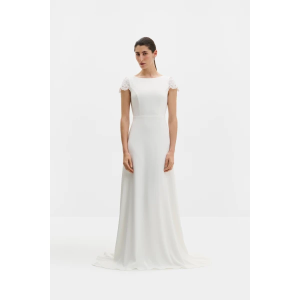 By Malina Blanca Gown in Ivory | Wedding Dresses | Coveti