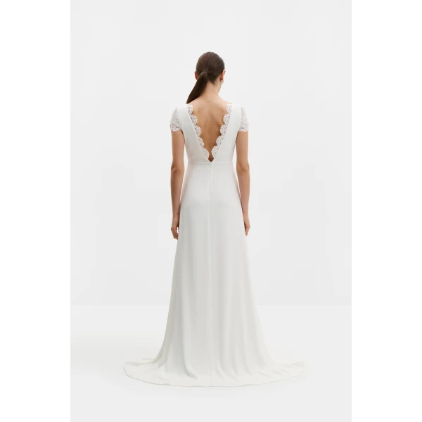 By Malina Blanca Gown in Ivory | Wedding Dresses | Coveti