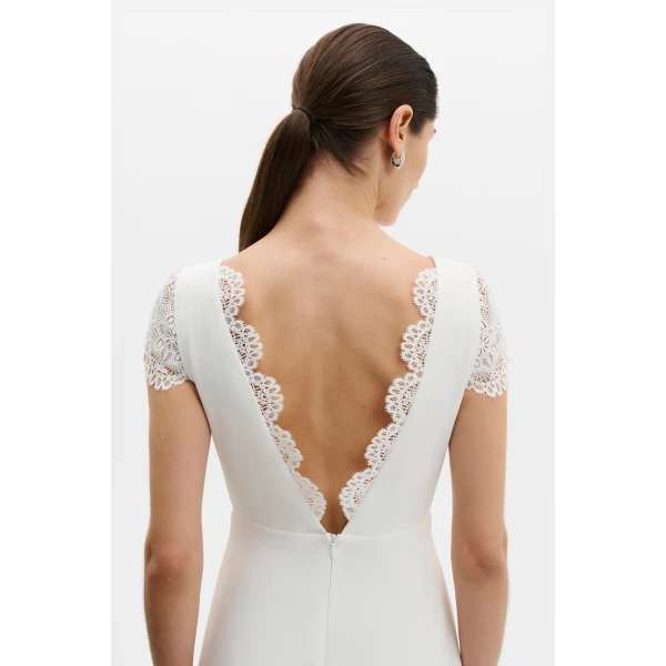 By Malina Blanca Gown in Ivory | Wedding Dresses | Coveti