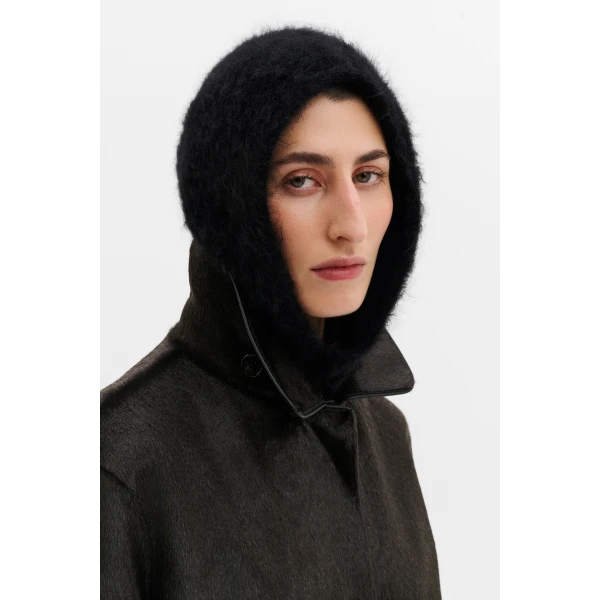 By Malina Brielle Balaclava in Black | Hats | Coveti