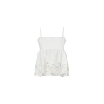 By Malina Carrie Top in White | Tops | Coveti