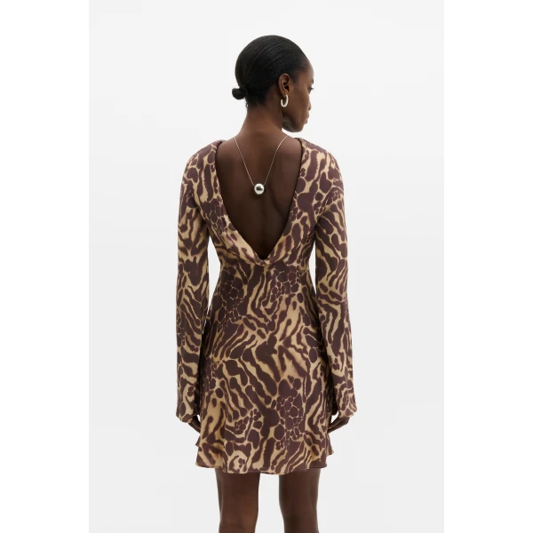By Malina Cezanne Mini Dress in Savannah | Mini Dresses | Coveti