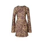 By Malina Cezanne Mini Dress in Savannah | Mini Dresses | Coveti