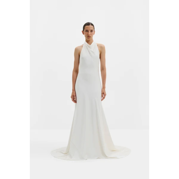 By Malina Chloe Gown in Cream | Wedding Dresses | Coveti