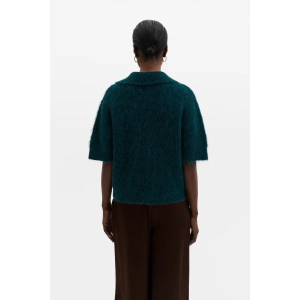 By Malina Eileen Top in Teal | Tops | Coveti