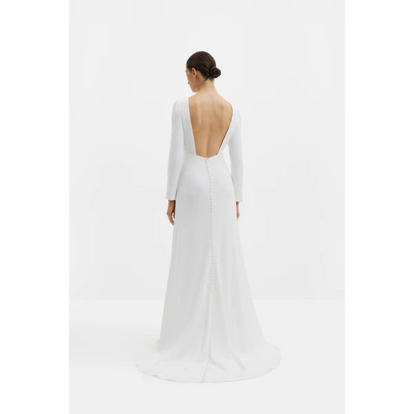 By Malina Elize Gown in Ivory | Wedding Dresses | Coveti