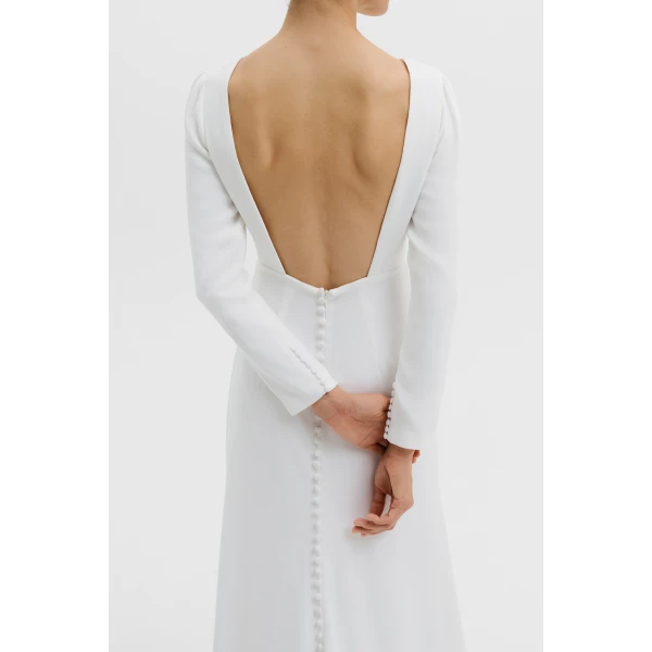 By Malina Elize Gown in Ivory | Wedding Dresses | Coveti