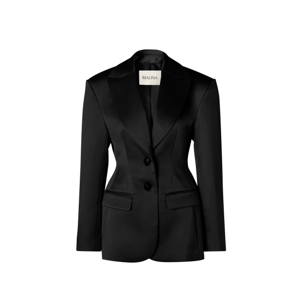 Ella Blazer in Black