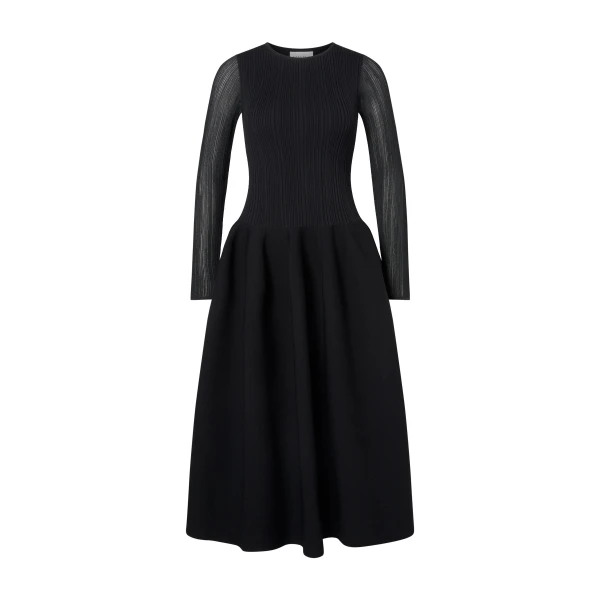 Elona Midi Dress in Black