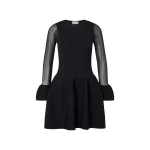 By Malina Elona Mini Dress in Black | Mini Dresses | Coveti