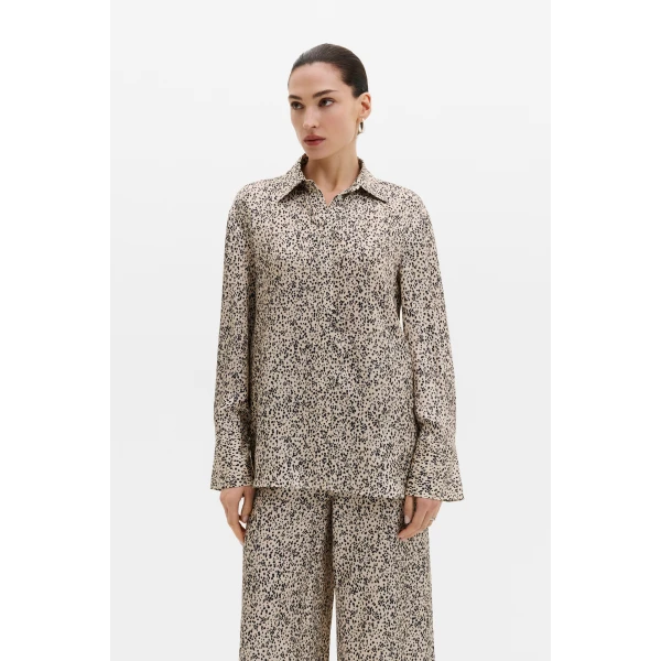 By Malina Emaline Shirt in Shaded Dot | Shirts | Coveti