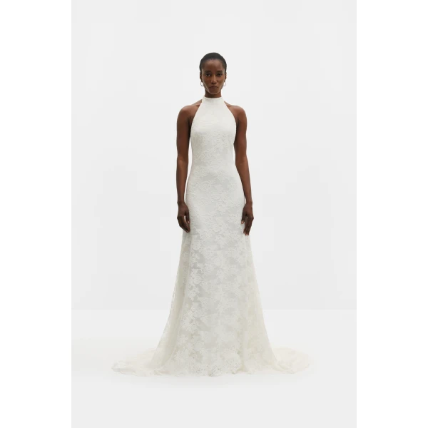 By Malina Emelina Gown in Ivory | Wedding Dresses | Coveti