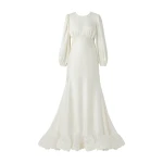 By Malina Emily Gown in Cream | Wedding Dresses | Coveti