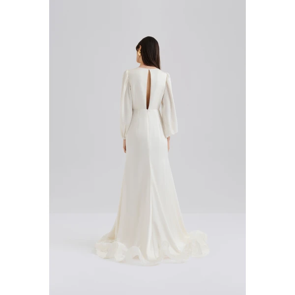 By Malina Emily Gown in Cream | Wedding Dresses | Coveti