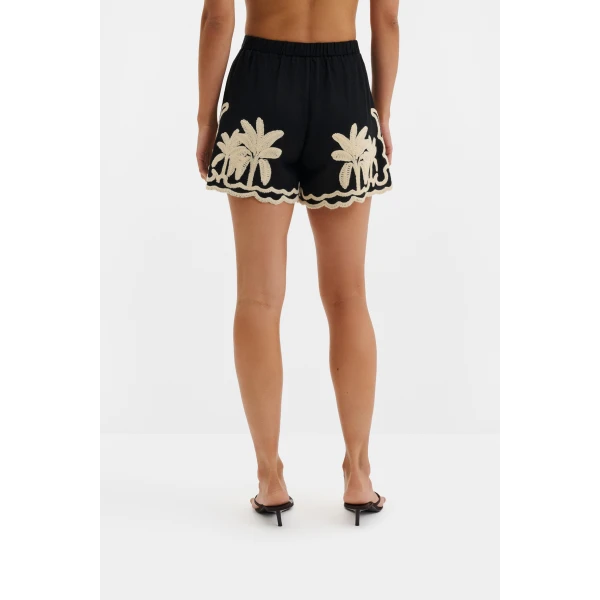 By Malina Fenya Shorts in Black | Shorts | Coveti